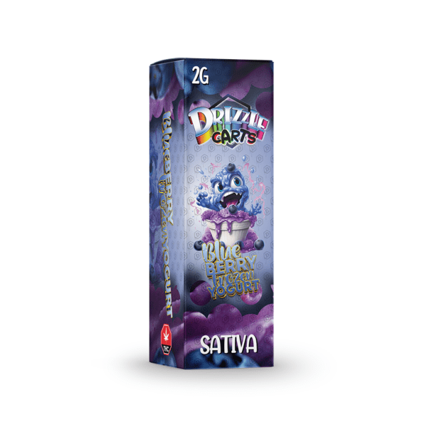 blue berry frozen yogurt 2g vape cart