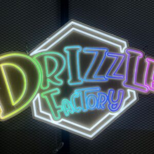 Drizzle Factory Wall-Mount Neon Sign