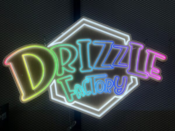 Drizzle Factory Wall-Mount Neon Sign