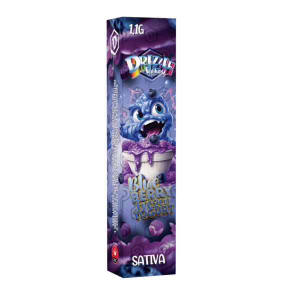 Drizzle Factory blueberry frozen yogurt original pens